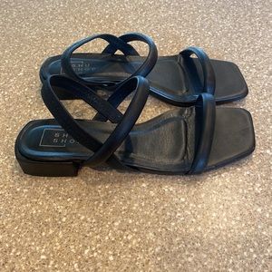 Shushop black sandals